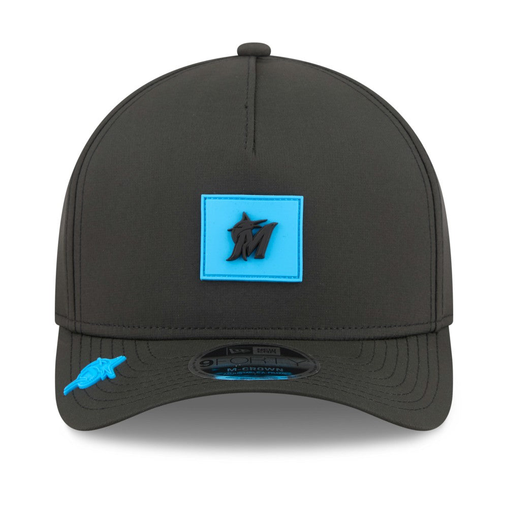MLB Miami Marlins New Era 2026 Clubhouse 9FORTY A-Frame Adjustable Hat