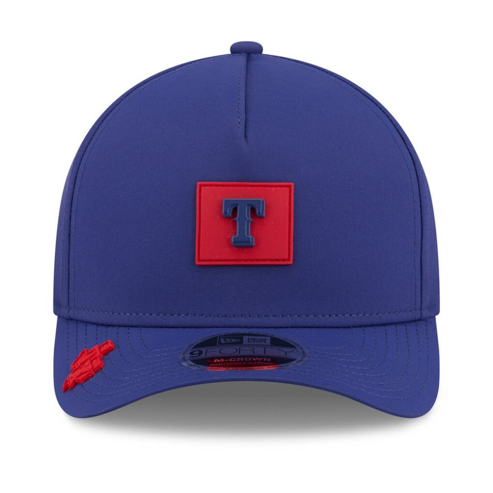MLB Texas Rangers New Era 2026 Clubhouse 9FORTY A-Frame Adjustable Hat