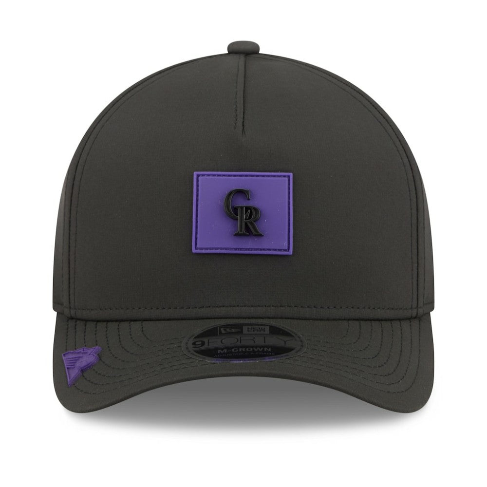 MLB Colorado Rockies New Era 2026 Clubhouse 9FORTY A-Frame Adjustable Hat