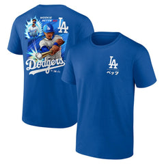 MLB Mookie Betts Los Angeles Dodgers Anime Graphic T-Shirt