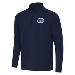 Antigua 50th Season Intent Quarter-Zip Pullover - Seattle Seahawks
