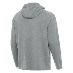 Antigua 50th Season Spikes Raglan Quarter-Zip Hoodie - Seattle Seahawks
