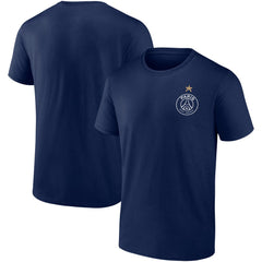 Paris Saint-Germain 2025 Champions League Winners Eiffel Star T-Shirt -  Navy