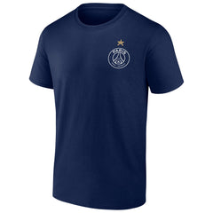 Paris Saint-Germain 2025 Champions League Winners Eiffel Star T-Shirt -  Navy