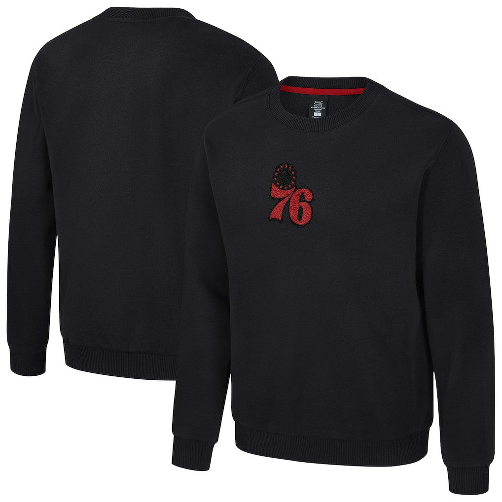 NBA Philadelphia 76ers Stadium Essentials Unisex Club Level Chenille Sweatshirt