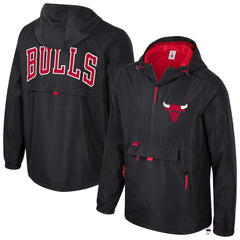 NBA Chicago Bulls Stadium Essentials Unisex Compete Quarter-Zip Hoodie Jacket