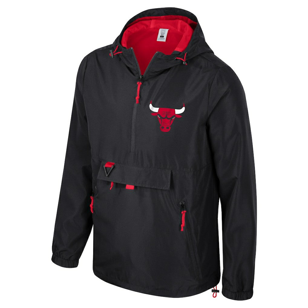 NBA Chicago Bulls Stadium Essentials Unisex Compete Quarter-Zip Hoodie Jacket