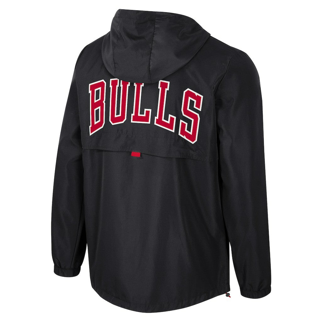 NBA Chicago Bulls Stadium Essentials Unisex Compete Quarter-Zip Hoodie Jacket