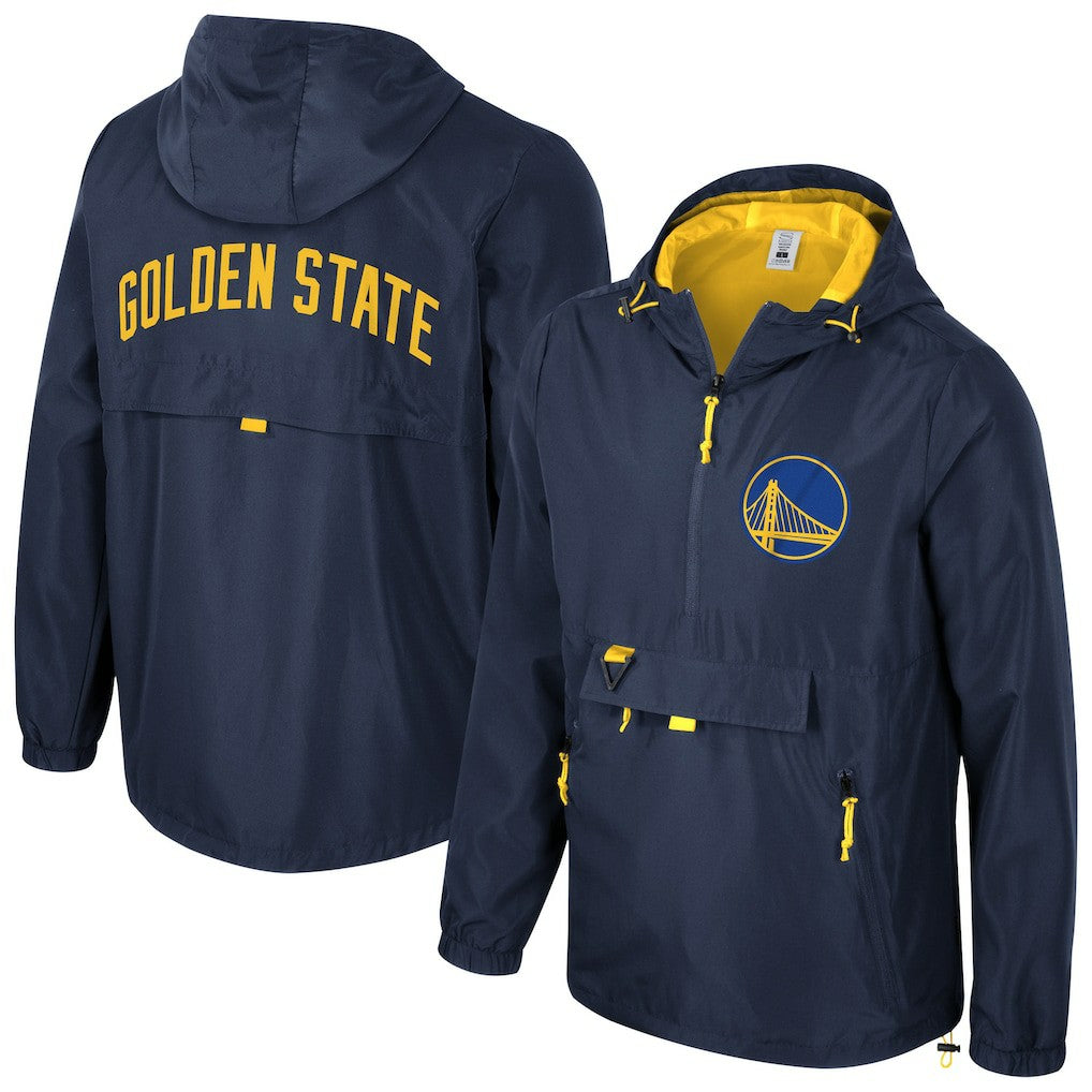 NBA Golden State Warriors Stadium Essentials Unisex Compete Quarter-Zip Hoodie Jacket sale