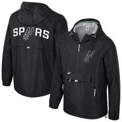 NBA San Antonio Spurs Stadium Essentials Unisex Compete Quarter-Zip Hoodie Jacket