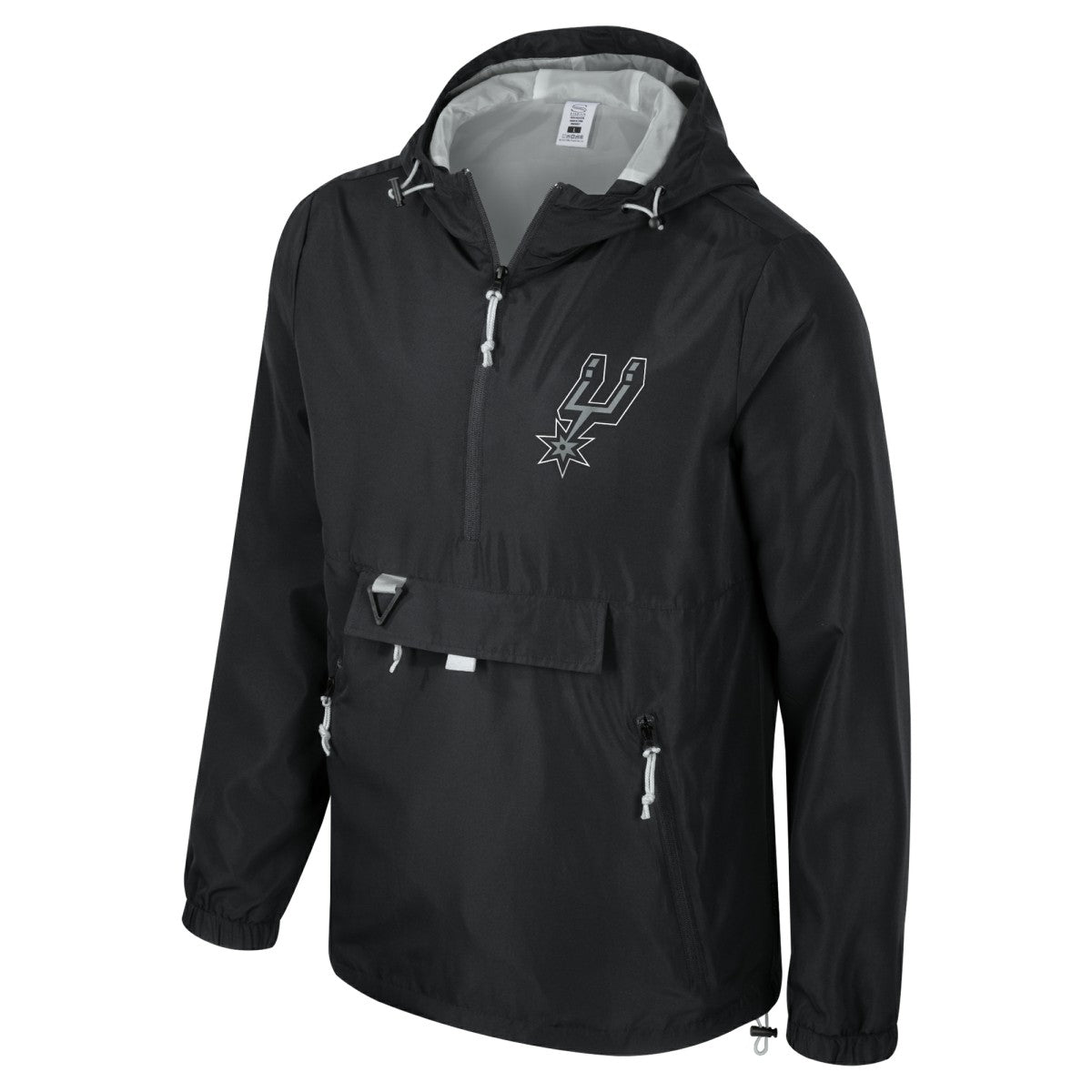 NBA San Antonio Spurs Stadium Essentials Unisex Compete Quarter-Zip Hoodie Jacket