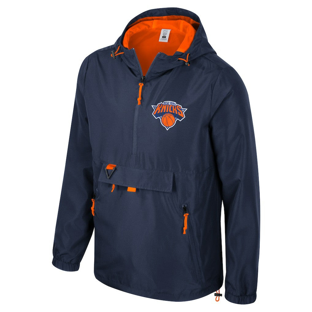 NBA New York Knicks Stadium Essentials Unisex Compete Quarter-Zip Hoodie Jacket