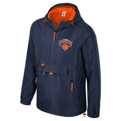 NBA New York Knicks Stadium Essentials Unisex Compete Quarter-Zip Hoodie Jacket