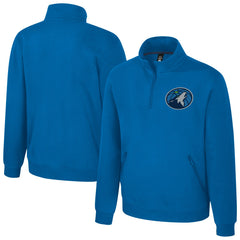 NBA Minnesota Timberwolves Stadium Essentials Unisex Varsity Trainer Quarter-Zip Pullover