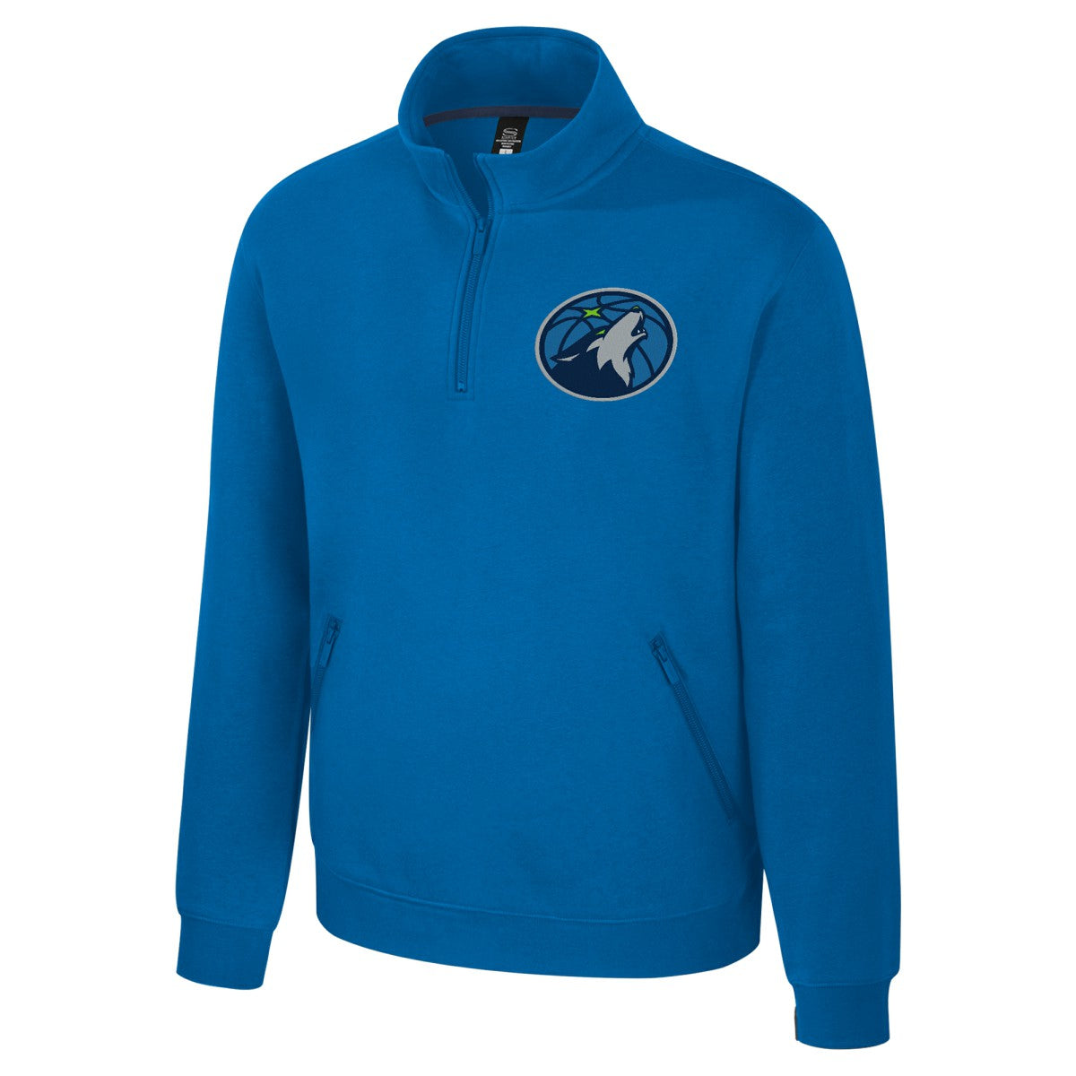 NBA Minnesota Timberwolves Stadium Essentials Unisex Varsity Trainer Quarter-Zip Pullover
