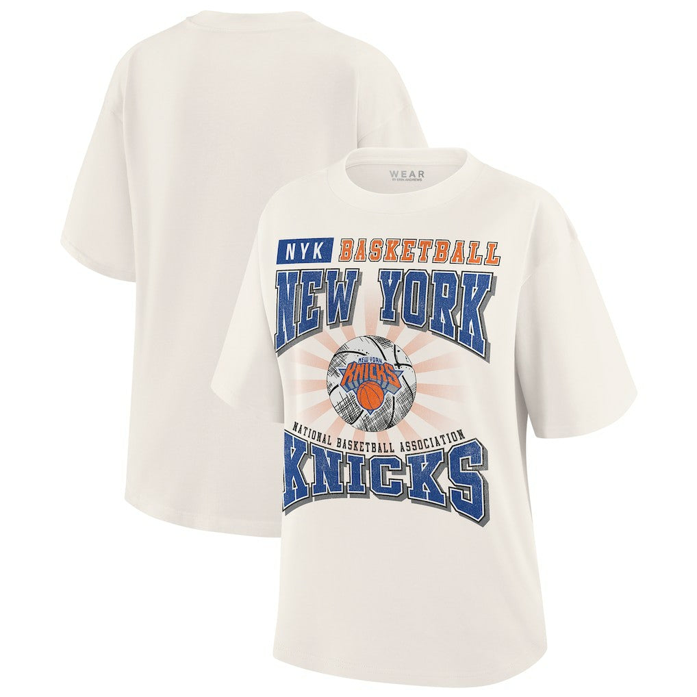 NBA New York Knicks WEAR by Erin Andrews Women's Ball Boyfriend T-Shirt