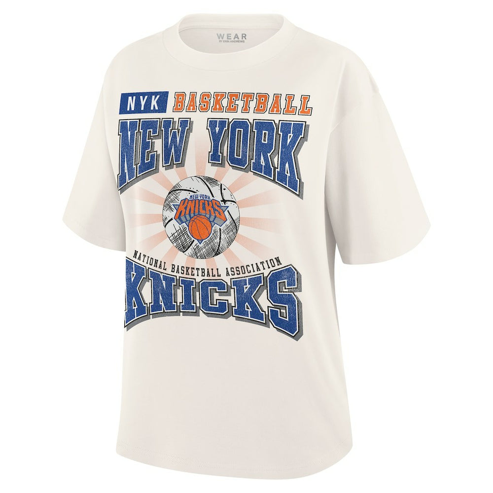 NBA New York Knicks WEAR by Erin Andrews Women's Ball Boyfriend T-Shirt