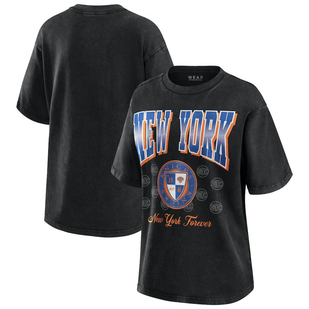 NBA New York Knicks WEAR by Erin Andrews Women's Oversized Boyfriend T-Shirt