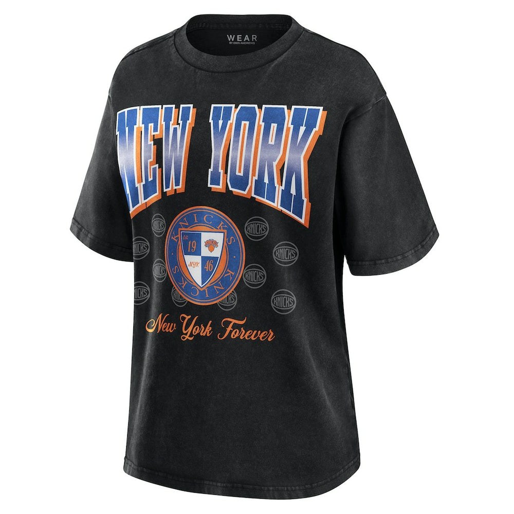 NBA New York Knicks WEAR by Erin Andrews Women's Oversized Boyfriend T-Shirt