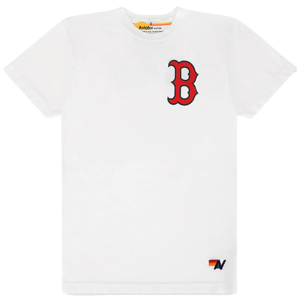 MLB Boston Red Sox Aviator Nation x MLB Unisex Tri-Blend T-Shirt