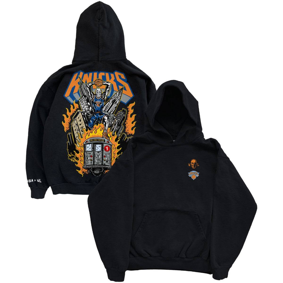 NBA New York Knicks Warren Lotas x Fest Subway Hoodie