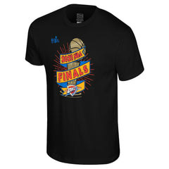 NBA Oklahoma City Thunder Stadium Essentials Unisex 2025 NBA Finals Clutch T-Shirt
