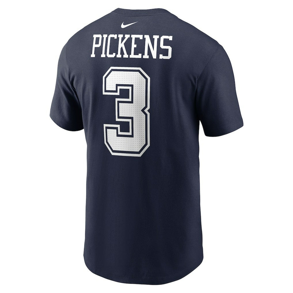 George Pickens  Name & Number T-Shirt - Dallas Cowboys