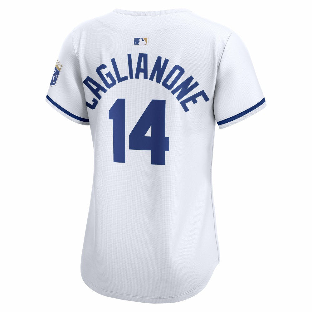 MLB Jac Caglianone Kansas City Royals Nike Women's Home Limited Player Jersey