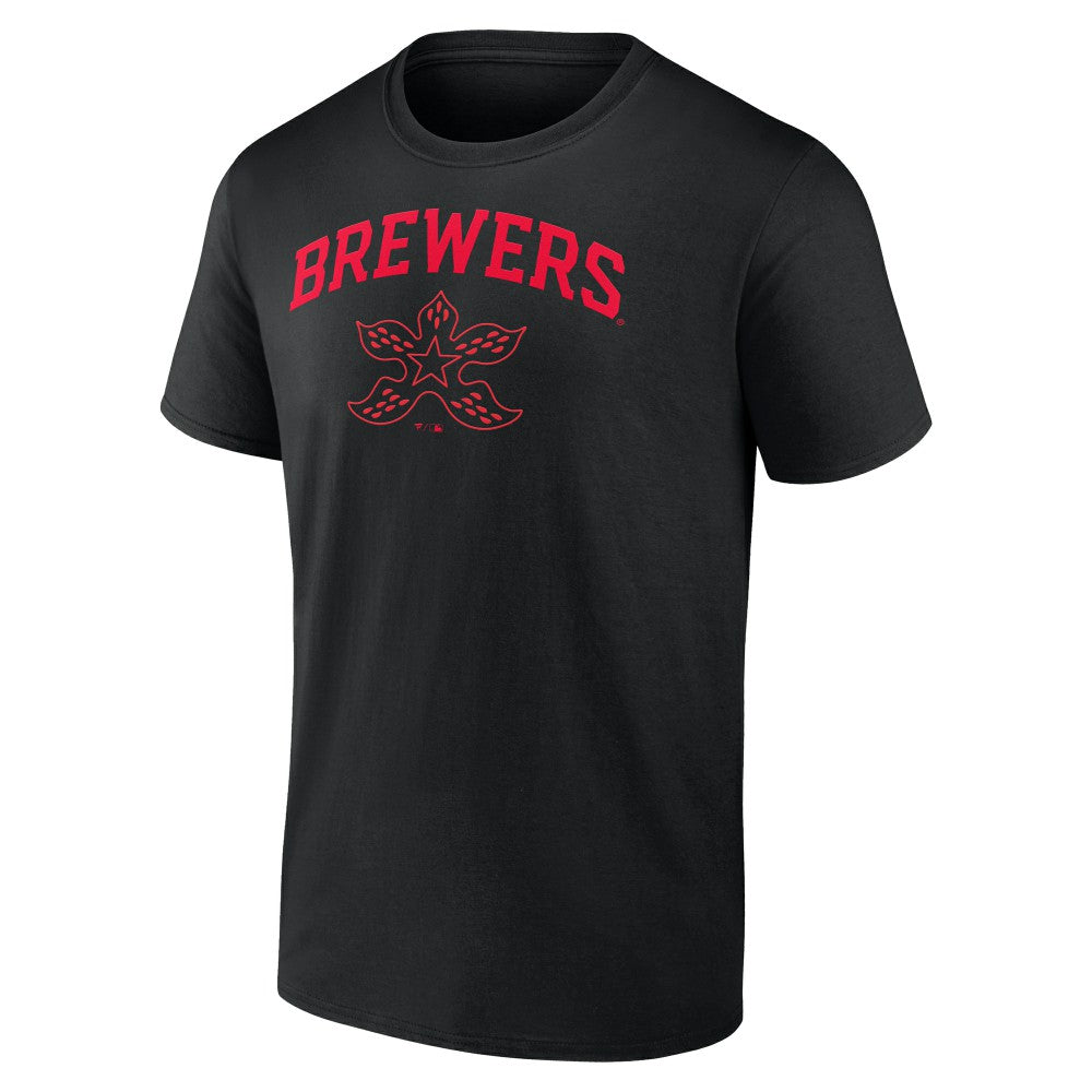 MLB Milwaukee Brewers Stranger Things Demogorgan T-Shirt