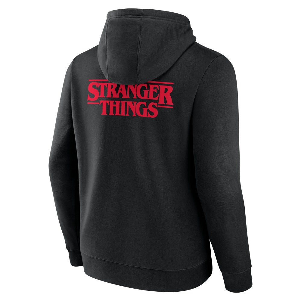 MLB New York Mets Stranger Things Logo Lockup Pullover Hoodie
