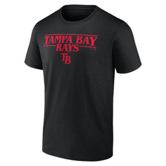 MLB Tampa Bay Rays Stranger Things Logo Lockup T-Shirt