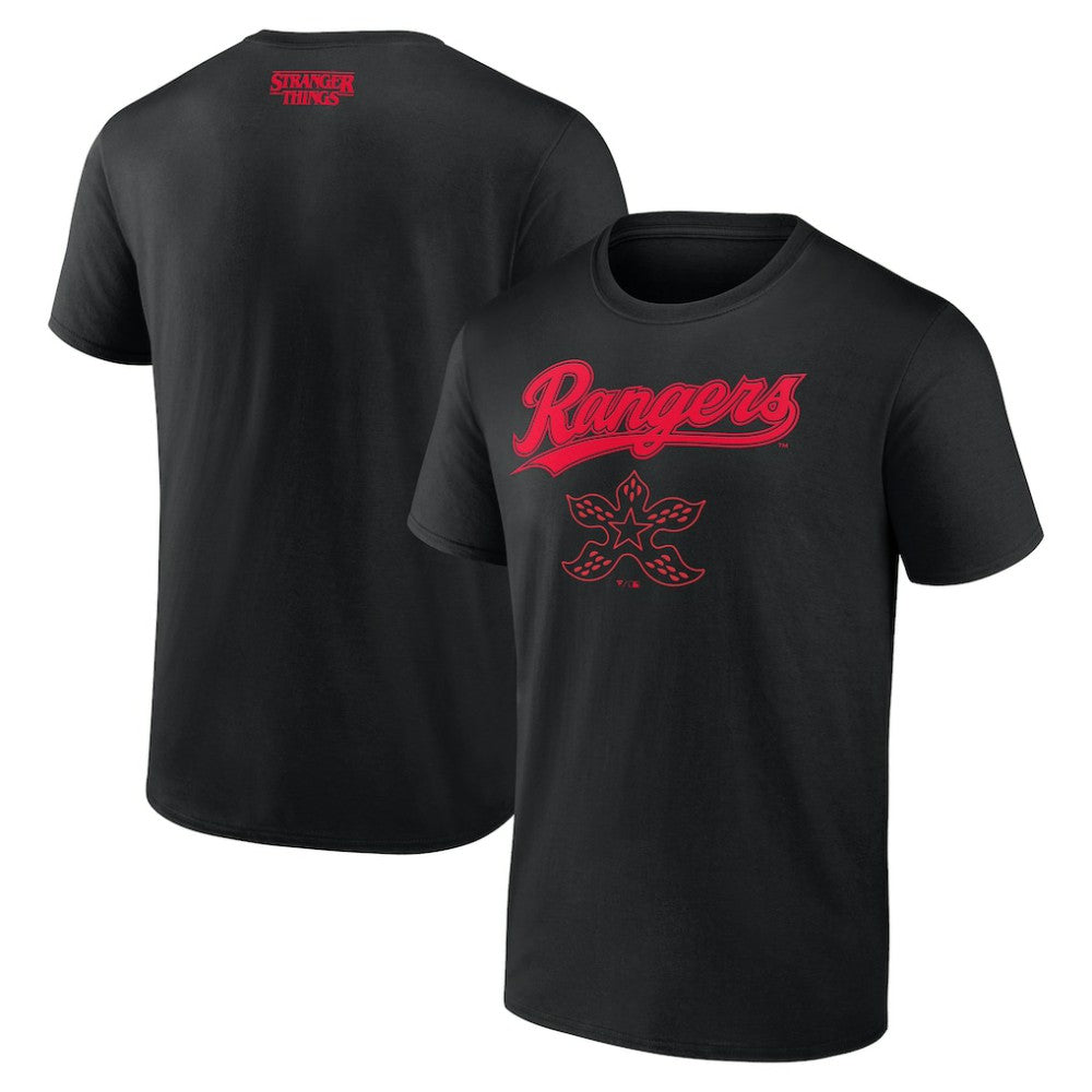 MLB Texas Rangers Stranger Things Demogorgan T-Shirt