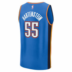 NBA Isaiah Hartenstein Oklahoma City Thunder 2025 NBA Finals Champions Fast Break Replica Player Jersey