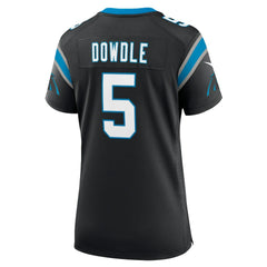 Rico Dowdle  Women's Team Game Jersey - Carolina Panthers