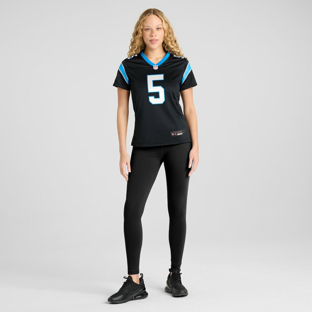 Rico Dowdle  Women's Team Game Jersey - Carolina Panthers