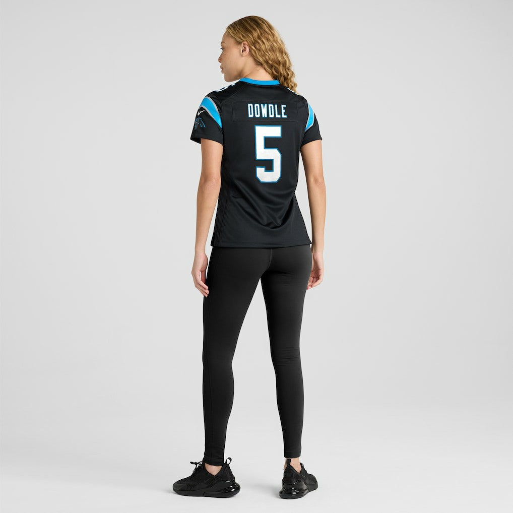 Rico Dowdle  Women's Team Game Jersey - Carolina Panthers