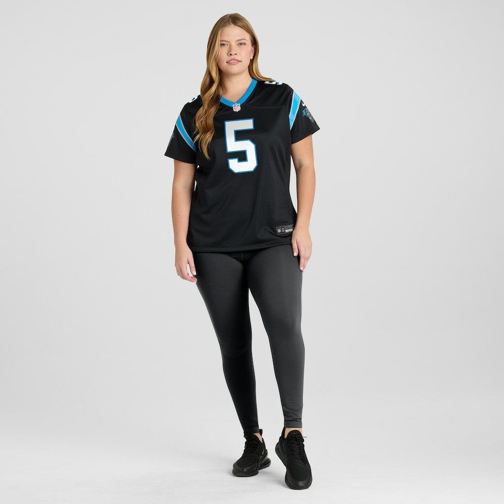 Rico Dowdle  Women's Team Game Jersey - Carolina Panthers