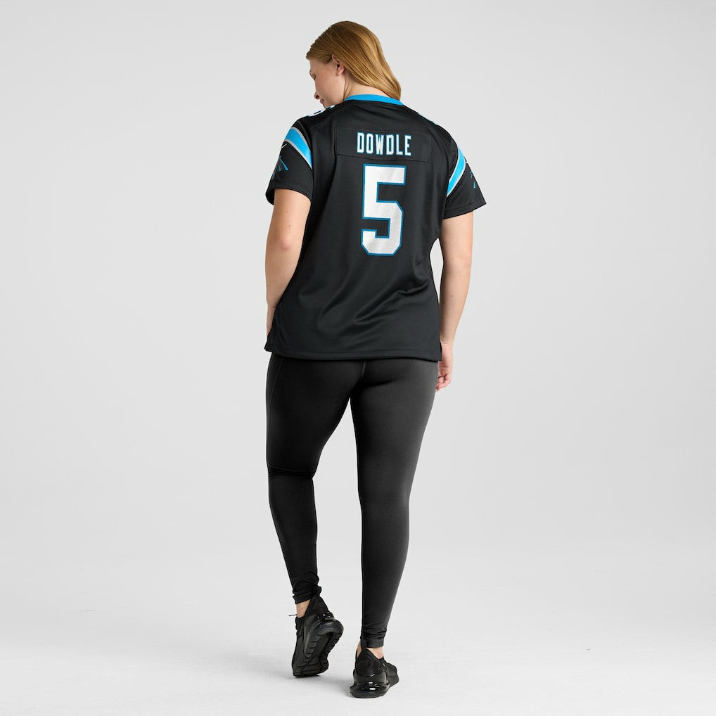 Rico Dowdle  Women's Team Game Jersey - Carolina Panthers