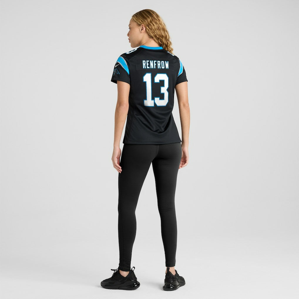 Hunter Renfrow  Women's Team Game Jersey - Carolina Panthers