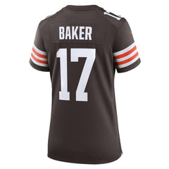 Jerome Baker  Women's Team Game Jersey - Cleveland Browns