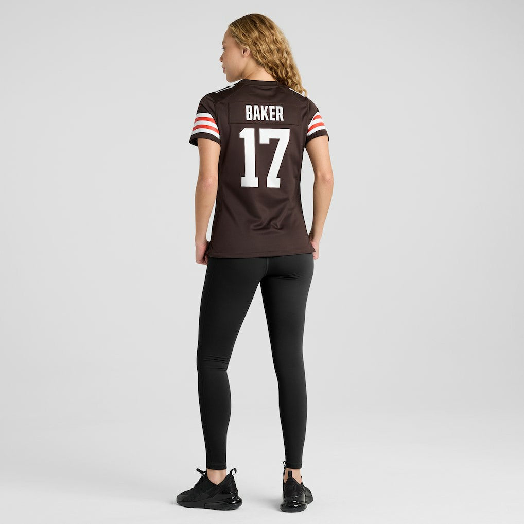 Jerome Baker  Women's Team Game Jersey - Cleveland Browns