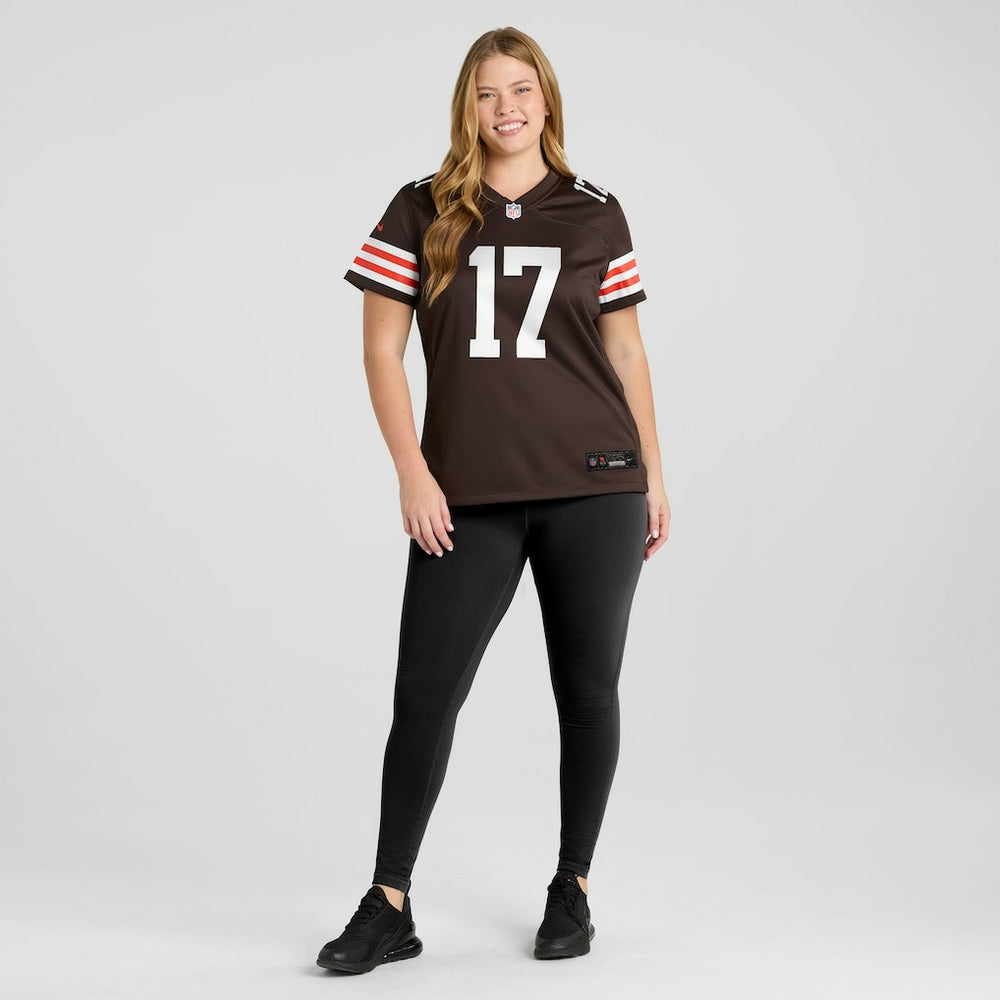 Jerome Baker  Women's Team Game Jersey - Cleveland Browns