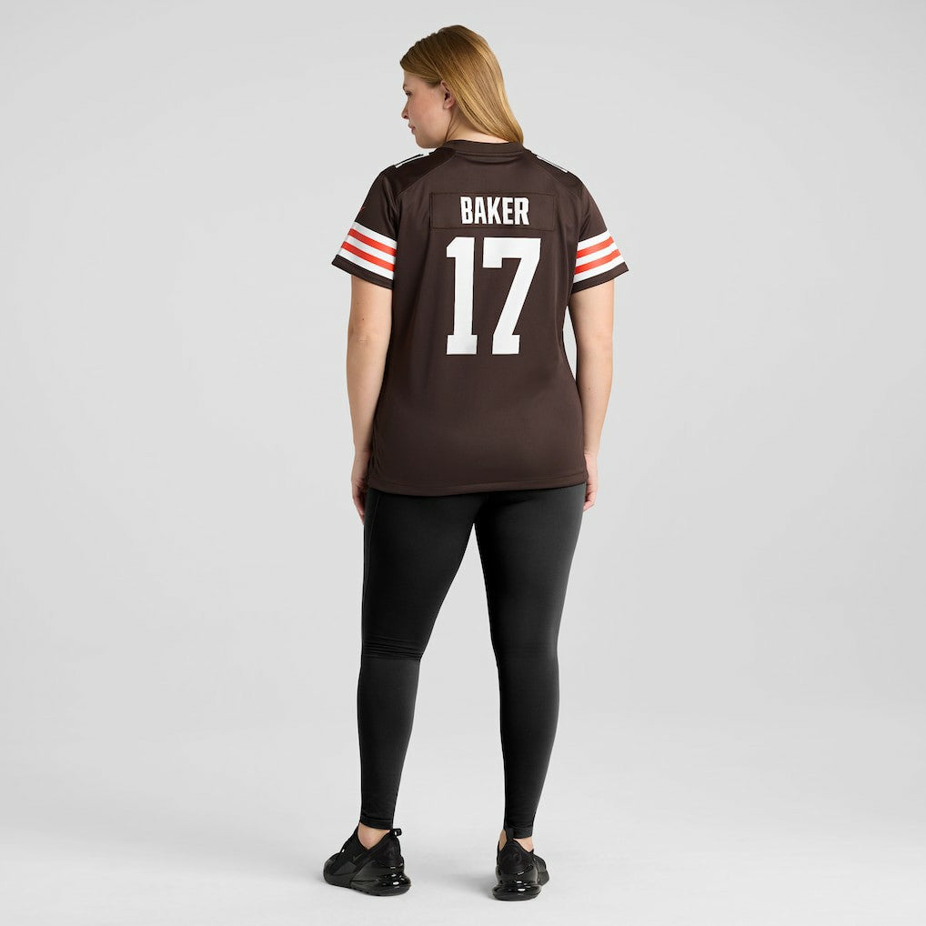 Jerome Baker  Women's Team Game Jersey - Cleveland Browns