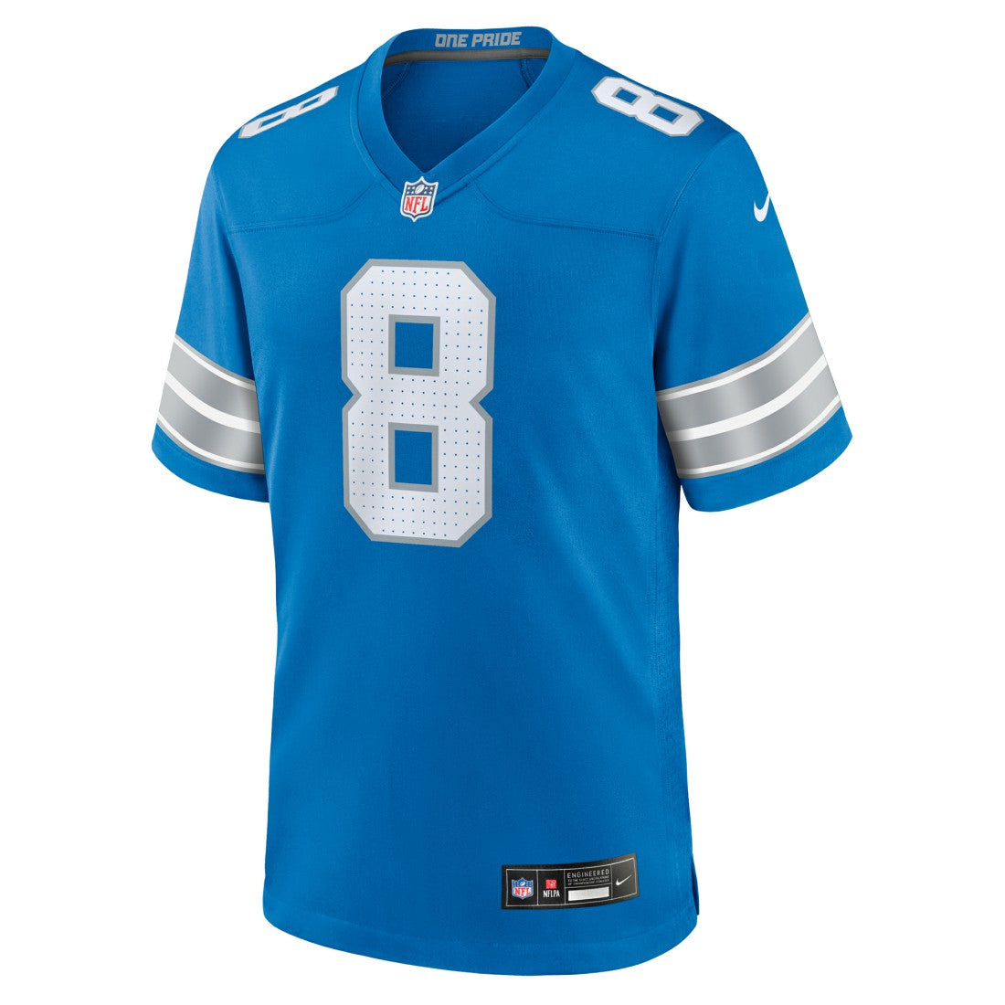 Kyle Allen  Team Game Jersey - Detroit Lions