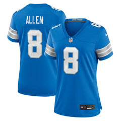 Kyle Allen  Women's Team Game Jersey - Detroit Lions