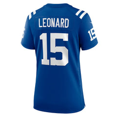 Riley Leonard  Women's Team Game Jersey - Indianapolis Colts