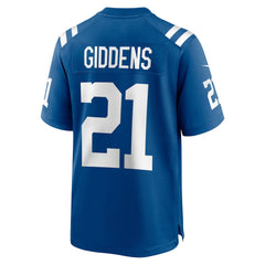 DJ Giddens  Team Game Jersey - Indianapolis Colts