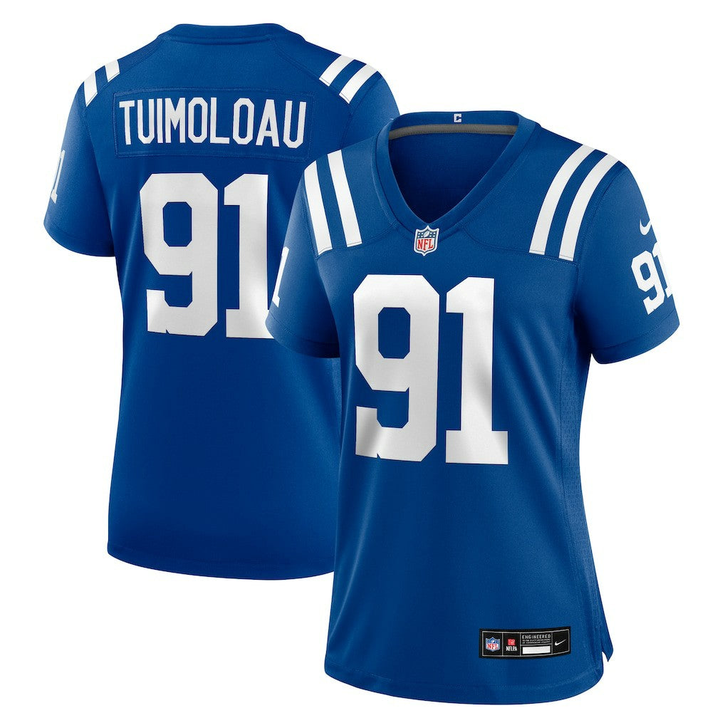 JT Tuimoloau  Women's Team Game Jersey - Indianapolis Colts