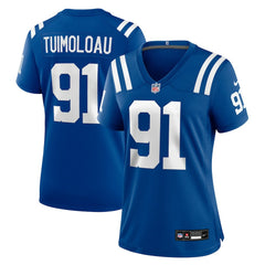 JT Tuimoloau  Women's Team Game Jersey - Indianapolis Colts