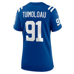 JT Tuimoloau  Women's Team Game Jersey - Indianapolis Colts